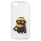 Чехол - накладка 'TPU силикон прозрачный - Миньон №13' для iPhone 4/4S