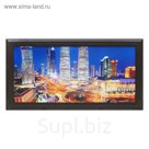 Картина "Вечерний мегополис" 38*75 см МДФ, рамка микс