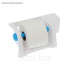 Полка для туалета "Mira", цвет снежно-белый