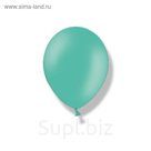 Шар латексный 9", пастель, набор 50 шт., forest green