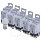Лампа светодиодная LED 6вт 230в Е27 белый мат.шар Gauss