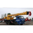 Автокран 25т + стрела 22 метра
