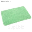 Коврик для ванной, комнаты 60х90 см Silenzio green