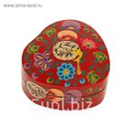 Шкатулка "Соловушка" папье-маше