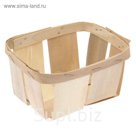 Корзинка из шпона, 150 х 130 х 70 мм, бук