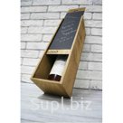 Деревянная упаковка под алкоголь с грифельным покрытием