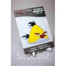 Наклейка с эффектом "липучки" Angry Birds Желтая птица 