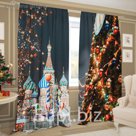 Шторы Кремлевская Елка 147х267 +/- 3см 2 шт, габардин, п/э