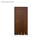 Дверное полотно Либра морененый дуб 2000x600