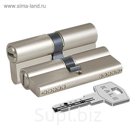 Цилиндровый механизм KALE 164 BN/80, 30х10х40 мм, 5 ключей, цвет хром