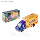 Машина металлическая "Почта", инерционная, световые и звуковые эффекты