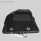 Коврики в салон для Infiniti Q 50 2013-н.в., 5 шт., текстиль "Robust-Lux", черный