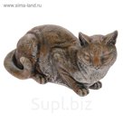 Садовая фигура "Кошка лежащая"