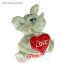 Сувенир "Слонёнок. Радость с сердечком"