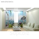 Фотошторы "Шикарный вид 1", размер 150х260 см, блэкаут