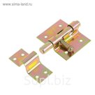 Задвижка дверная ЗД 001, 50 мм, оцинкованная