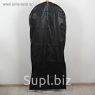 Чехол для одежды плотный, цвет черный