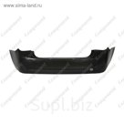 Бампер задний без отверстий под датчики COMPONENT CMP1100223