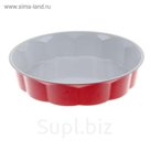 Форма для выпечки с керамическим покрытием "Флёри. Волнистый круг" 28х5,5 см