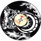 Виниловые часы «Biker»(Часы из виниловой пластинки)