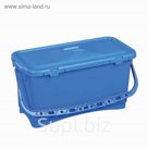Ведро Bayersan, для уборочной тележки, 22 л, с крышкой, микс (45689-5061)