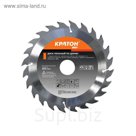 Диск пильный "Кратон" HOBBY, по дереву, 315 х 30 мм, 60 зубьев