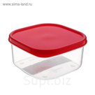 Контейнер пищевой 400 мл, цвет красный