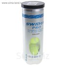 Мяч теннисный SWIDON PRO тренировочный, набор 3 штуки