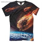 Футболка мужская "Метеориты", размер L STI-386884