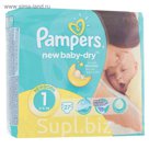 Подгузники Pampers New Baby-dry, New Born 1 (2-5 кг), 27 шт.