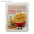Картофельное пюре с жареным луком и гренками в лотке 60 гр. Добряк
