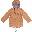 Парка для мальчика рост 122 см цвет бежевый