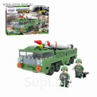 Конструктор Армия "Ракетный комплекс", 168 деталей