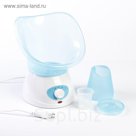 Сауна для лица LuazON LS-01, 100 Вт, с регулятором температуры, бело-голубая