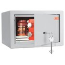 Сейф офисный (мебельный) облегченной конструкции AIKO «Т17», 171?260?230 мм, 4 кг, ключевой замок, крепление к стене, полу