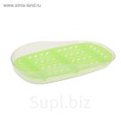 Подставка для моющего средства и губки Teo, цвет киви