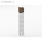 Антресоль узкая левая 400*420*400 Дуб верцаска