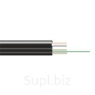 Кабель оптический абонентский FTTH 2 х волоконный G 652 D с тросом LSZH Россия