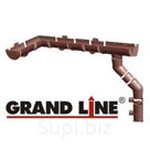 Водосточная система ПВХ Grand Line (шоколад, белый)