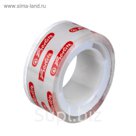 Клейкая лента канцелярская Herlitz 19мм*10м 1шт прозр 10410421