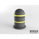 Парковочный столбик бетонный Арт. ПБС 3.0