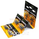 Батарейка Duracell мизинчиковая (ААА) щелочная LR-03 - 12, комплект 12 шт. - цена за 1 шт. отрывная