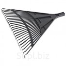 Грабли веерные 24 зуба без черенка полипропиленовые СИБРТЕХ