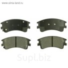 Колодки тормозные Friction Master MX957
