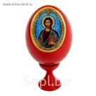 Яйцо на подставке "Господь Вседержитель",10 х 5 см