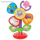 Развивающая игрушка на присоске «Цветок» на русском языке Kiddieland