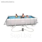 Бассейн каркасный Power Steel, 404 х 201 х 100 см, фильтр-насос