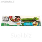 Интерактивная игрушка "Робо-змея" зелёная, работает от батареек