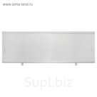 Экран под ванну "ВладЭк" Plast, 1.5 м, Белый