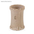 Стакан для зубной пасты Sea and Sand, цвет бежевый